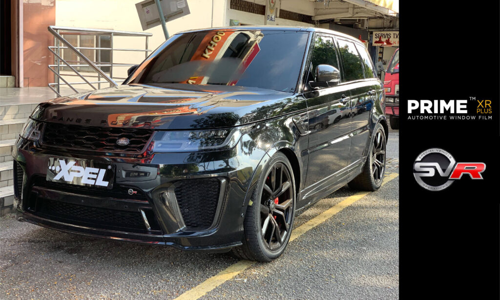range rover svr with xpel
