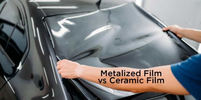 Difference Between Metalized Film and Ceramic Film.